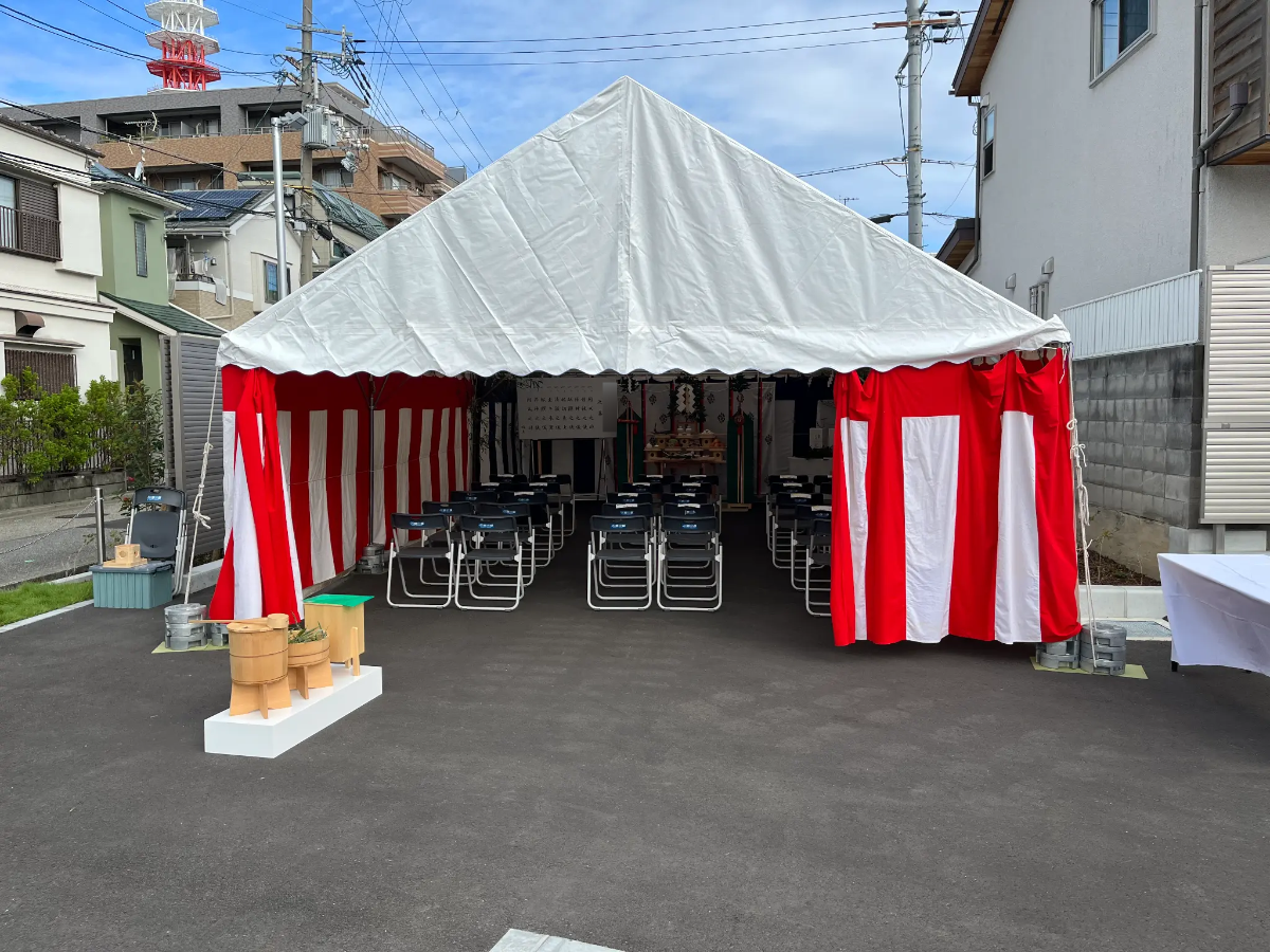 竣工式会場の実績写真 1